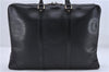 Auth Louis Vuitton Epi Porte Documents Voyage Briefcase Black M59162 LV 5917D