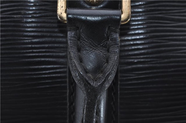 Auth Louis Vuitton Epi Porte Documents Voyage Briefcase Black M59162 LV 5917D