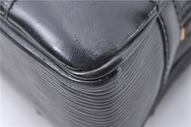 Auth Louis Vuitton Epi Porte Documents Voyage Briefcase Black M59162 LV 5917D