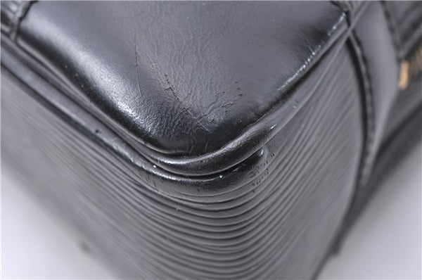 Auth Louis Vuitton Epi Porte Documents Voyage Briefcase Black M59162 LV 5917D