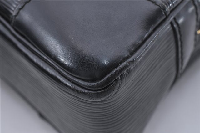 Auth Louis Vuitton Epi Porte Documents Voyage Briefcase Black M59162 LV 5917D