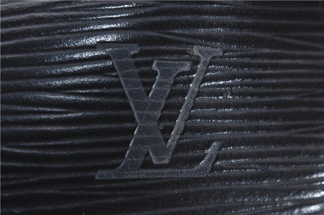 Auth Louis Vuitton Epi Porte Documents Voyage Briefcase Black M59162 LV 5917D