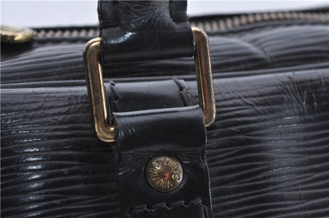Auth Louis Vuitton Epi Porte Documents Voyage Briefcase Black M59162 LV 5917D