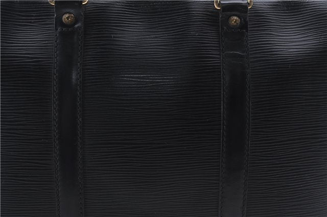 Auth Louis Vuitton Epi Porte Documents Voyage Briefcase Black M59162 LV 5917D