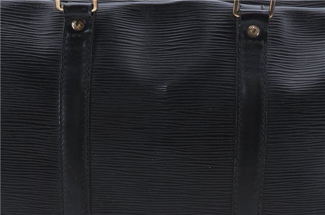 Auth Louis Vuitton Epi Porte Documents Voyage Briefcase Black M59162 LV 5917D