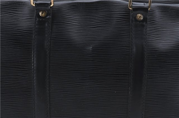 Auth Louis Vuitton Epi Porte Documents Voyage Briefcase Black M59162 LV 5917D