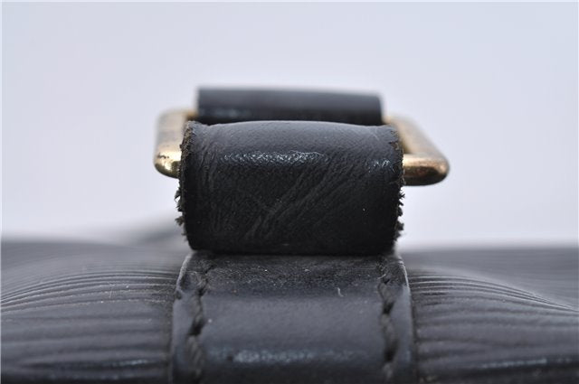 Auth Louis Vuitton Epi Porte Documents Voyage Briefcase Black M59162 LV 5917D