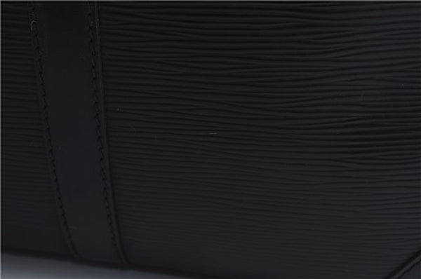 Auth Louis Vuitton Epi Porte Documents Voyage Briefcase Black M59162 LV 5917D