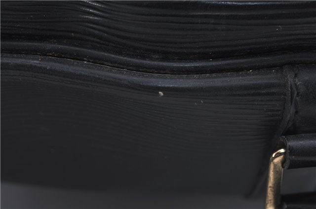 Auth Louis Vuitton Epi Porte Documents Voyage Briefcase Black M59162 LV 5917D