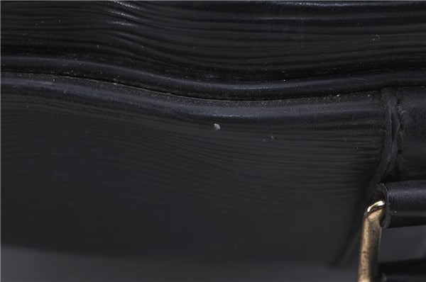 Auth Louis Vuitton Epi Porte Documents Voyage Briefcase Black M59162 LV 5917D