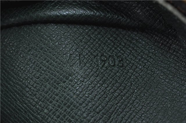 Auth Louis Vuitton Epi Porte Documents Voyage Briefcase Black M59162 LV 5917D