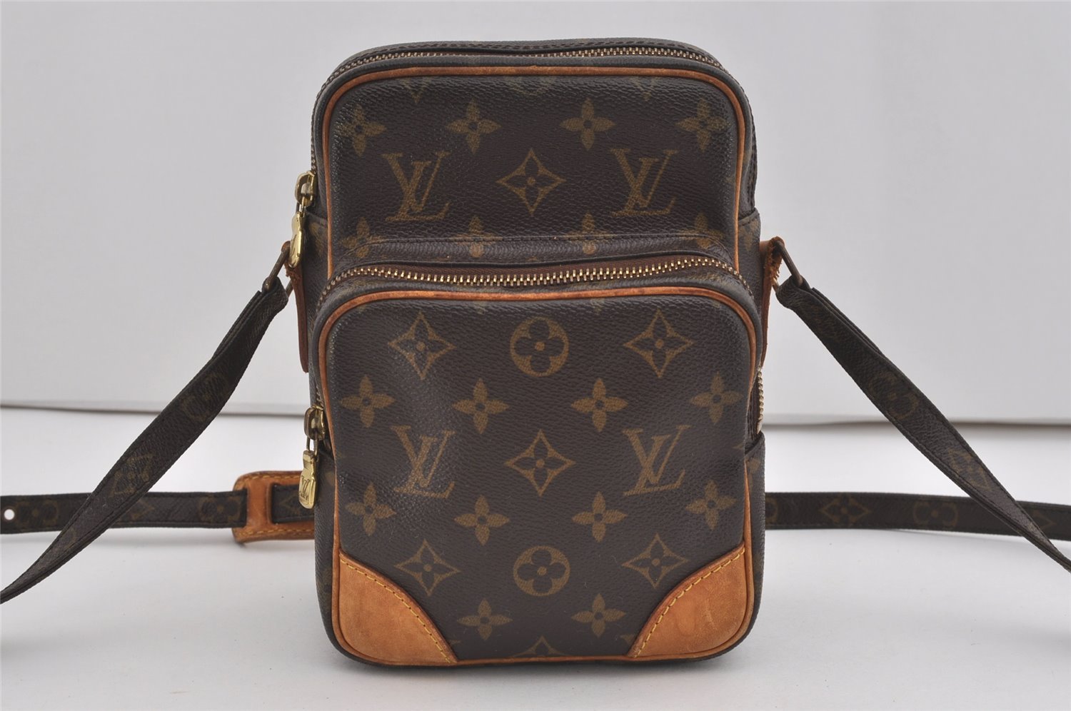Authentic Louis Vuitton Monogram Amazone Shoulder Cross Body Bag M45236 LV 5918I