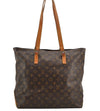 Authentic Louis Vuitton Monogram Cabas Mezzo Shoulder Tote Bag M51151 Junk 5919I