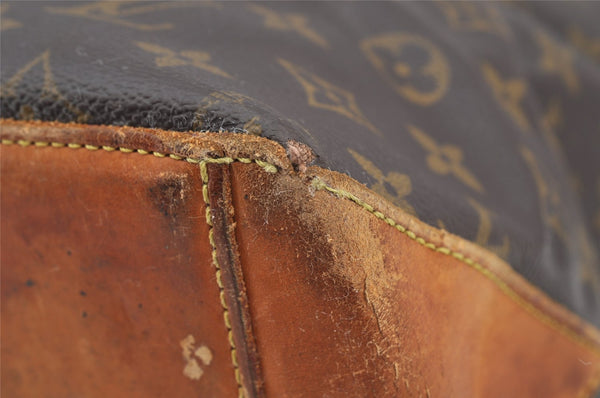 Authentic Louis Vuitton Monogram Cabas Mezzo Shoulder Tote Bag M51151 Junk 5919I