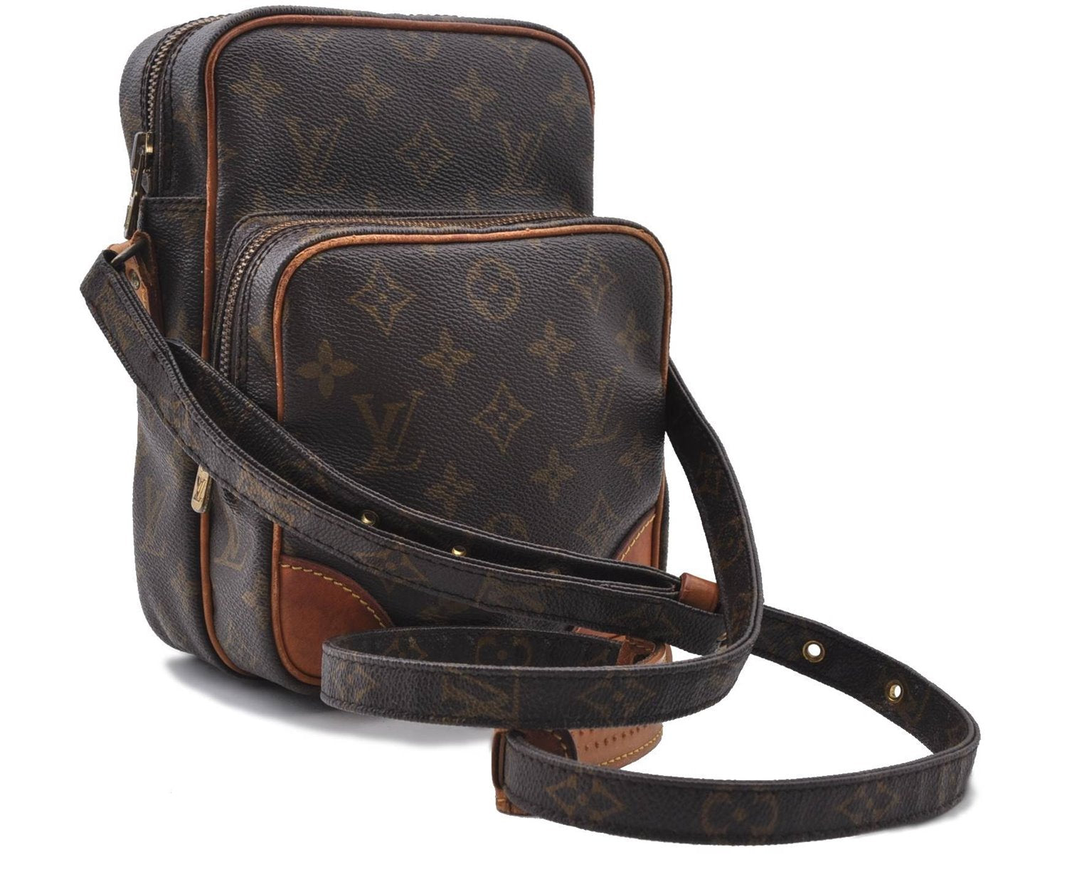 Authentic LOUIS VUITTON Monogram Amazone Shoulder Cross Body Bag M45236 LV 5921C