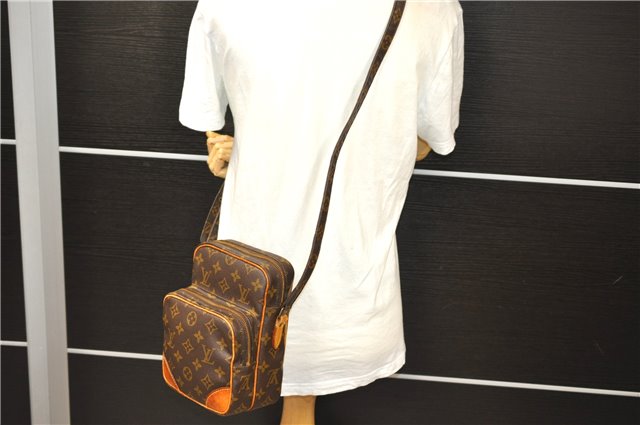Authentic LOUIS VUITTON Monogram Amazone Shoulder Cross Body Bag M45236 LV 5921C