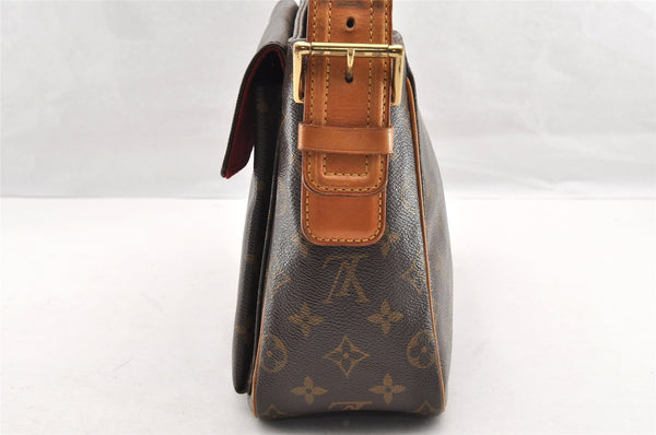 Authentic Louis Vuitton Monogram Viva Cite GM Shoulder Bag M51163 LV 5921I