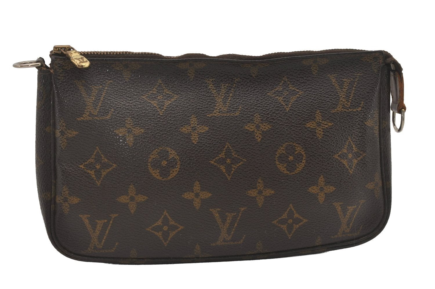 Authentic Louis Vuitton Monogram Pochette Accessoires Pouch M51980 LV 5922I