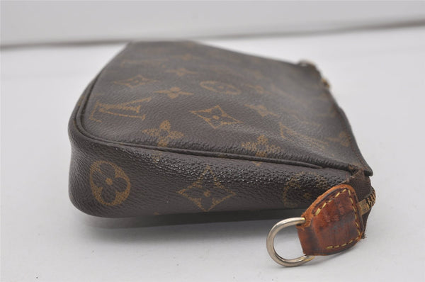 Authentic Louis Vuitton Monogram Pochette Accessoires Pouch M51980 LV 5922I