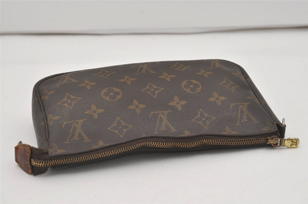 Authentic Louis Vuitton Monogram Pochette Accessoires Pouch M51980 LV 5922I