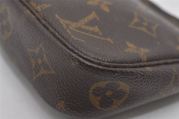 Authentic Louis Vuitton Monogram Pochette Accessoires Pouch M51980 LV 5922I