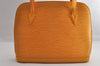 Authentic Louis Vuitton Epi Lussac Shoulder Tote Bag Yellow M52289 LV 5923I