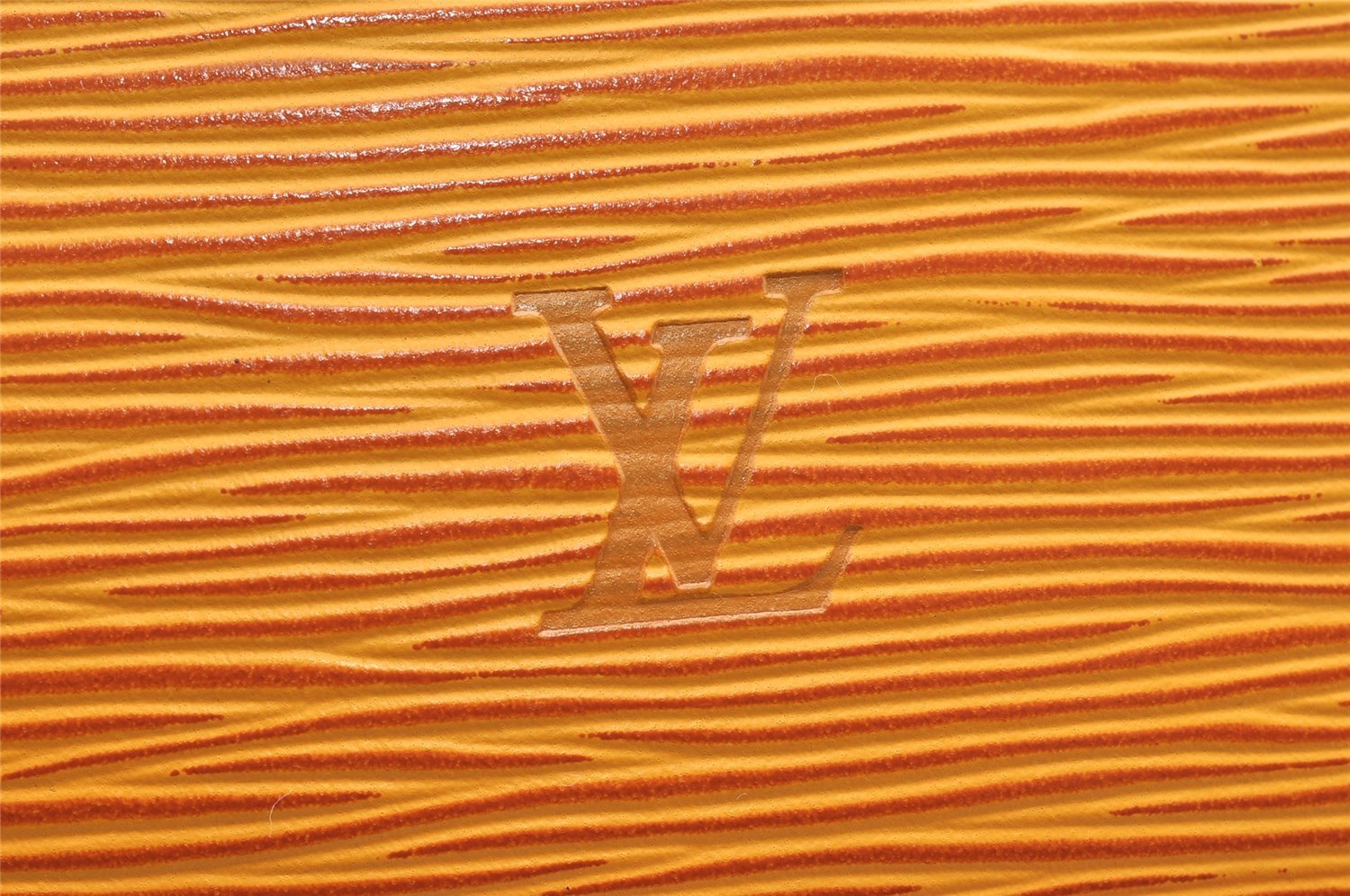 Authentic Louis Vuitton Epi Lussac Shoulder Tote Bag Yellow M52289 LV 5923I