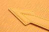 Authentic Louis Vuitton Epi Lussac Shoulder Tote Bag Yellow M52289 LV 5923I