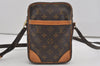 Authentic Louis Vuitton Monogram Danube Shoulder Cross Body Bag M45266 LV 5924I