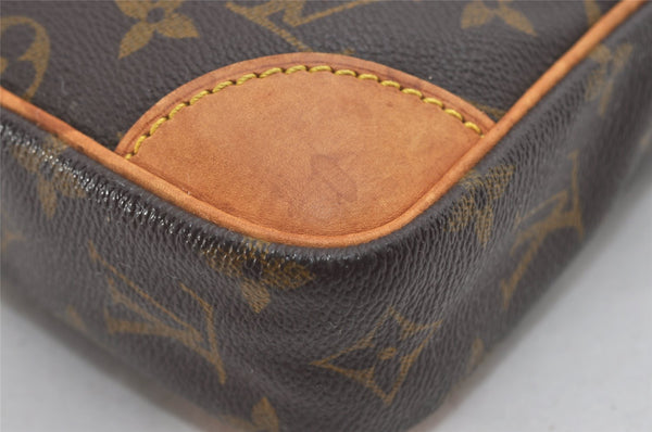 Authentic Louis Vuitton Monogram Danube Shoulder Cross Body Bag M45266 LV 5924I