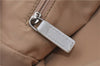 Authentic Christian Dior Trotter Tote Hand Bag Canvas Leather White 5926C