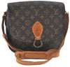 Authentic Louis Vuitton Monogram Saint Cloud GM M51242 Shoulder Cross Bag 5927C