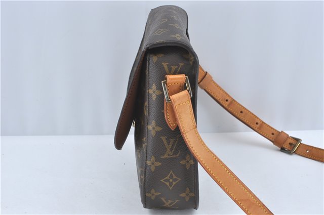 Authentic Louis Vuitton Monogram Saint Cloud GM M51242 Shoulder Cross Bag 5927C