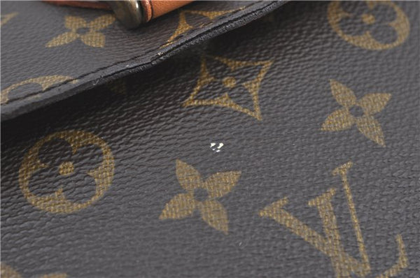 Authentic Louis Vuitton Monogram Saint Cloud GM M51242 Shoulder Cross Bag 5927C