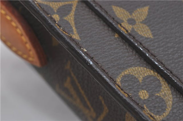 Authentic Louis Vuitton Monogram Saint Cloud GM M51242 Shoulder Cross Bag 5927C