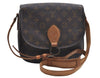 Auth Louis Vuitton Monogram Saint Cloud GM Shoulder Cross Bag M51242 LV 5928D