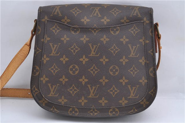 Auth Louis Vuitton Monogram Saint Cloud GM Shoulder Cross Bag M51242 LV 5928D