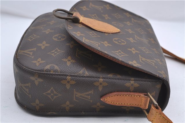 Auth Louis Vuitton Monogram Saint Cloud GM Shoulder Cross Bag M51242 LV 5928D