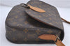 Auth Louis Vuitton Monogram Saint Cloud GM Shoulder Cross Bag M51242 LV 5928D