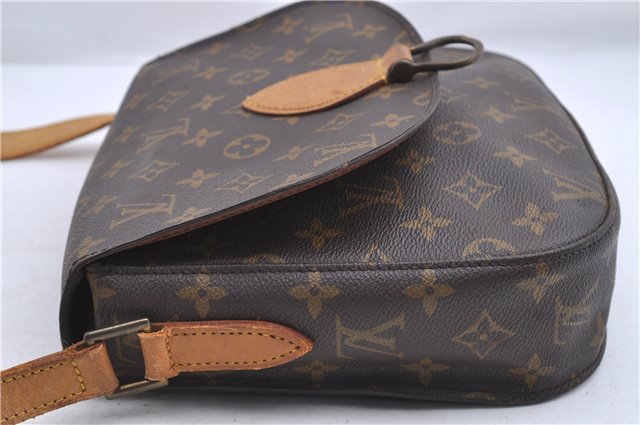 Auth Louis Vuitton Monogram Saint Cloud GM Shoulder Cross Bag M51242 LV 5928D