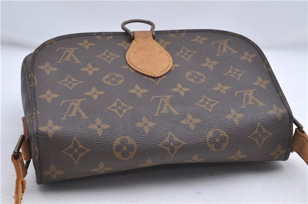 Auth Louis Vuitton Monogram Saint Cloud GM Shoulder Cross Bag M51242 LV 5928D