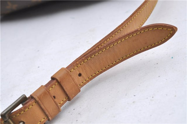 Auth Louis Vuitton Monogram Saint Cloud GM Shoulder Cross Bag M51242 LV 5928D