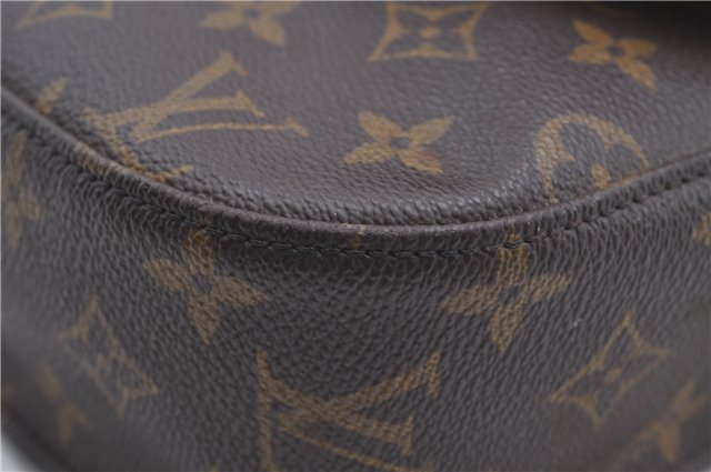 Auth Louis Vuitton Monogram Saint Cloud GM Shoulder Cross Bag M51242 LV 5928D