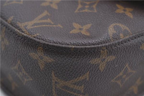 Auth Louis Vuitton Monogram Saint Cloud GM Shoulder Cross Bag M51242 LV 5928D