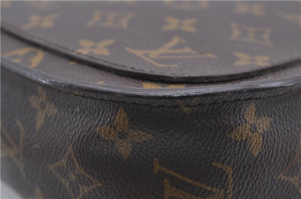 Auth Louis Vuitton Monogram Saint Cloud GM Shoulder Cross Bag M51242 LV 5928D