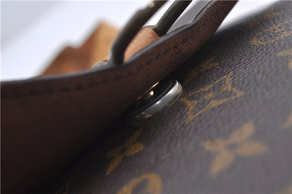 Auth Louis Vuitton Monogram Saint Cloud GM Shoulder Cross Bag M51242 LV 5928D