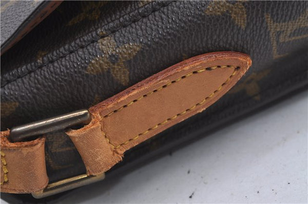 Auth Louis Vuitton Monogram Saint Cloud GM Shoulder Cross Bag M51242 LV 5928D