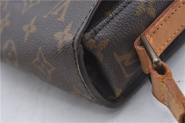 Auth Louis Vuitton Monogram Saint Cloud GM Shoulder Cross Bag M51242 LV 5928D