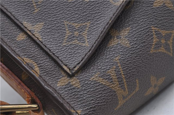 Auth Louis Vuitton Monogram Saint Cloud GM Shoulder Cross Bag M51242 LV 5928D