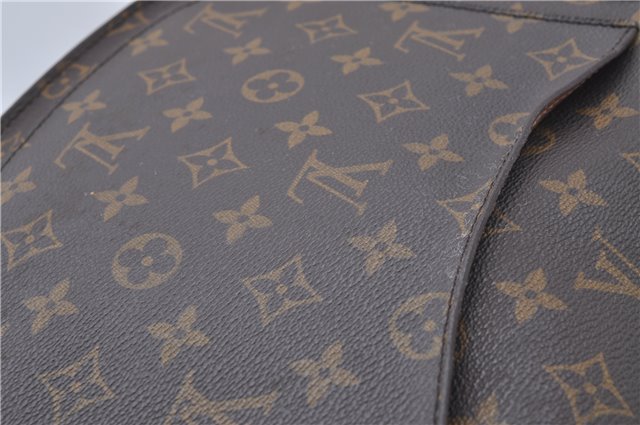 Auth Louis Vuitton Monogram Saint Cloud GM Shoulder Cross Bag M51242 LV 5928D